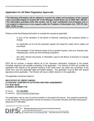 Form FIS2340 Application for All Other Regulatory Approvals - Michigan, Page 2