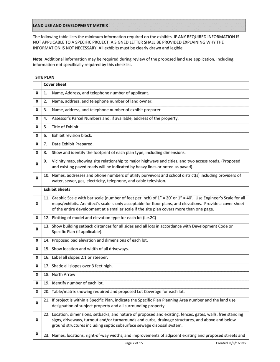 Development Plan Application for Residential Tract Development (Residential Site Development / Architectural Review / Fence  Wall Plan) - City of Murrieta, California, Page 7
