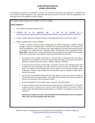 Form DS-210 Application for Appeal - City of Murrieta, California, Page 2