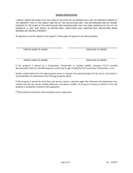 Form DS-217 Addressing and/or Street Name Application - City of Murrieta, California, Page 3