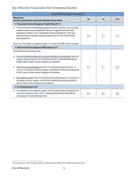 Climate Action Plan Consistency Checklist - City of Murrieta, California, Page 5