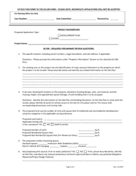 Form DS-241 Supplemental Preliminary Informational Checklist for (Sb-330) Residential Projects - City of Murrieta, California, Page 2