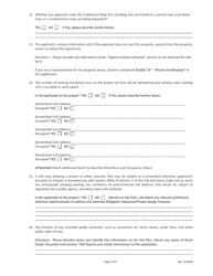 Form DS-241 Supplemental Preliminary Informational Checklist for (Sb-330) Residential Projects - City of Murrieta, California, Page 5