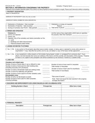 Form BOE-265 Cemetery Exemption Claim - County of Riverside, California, Page 2