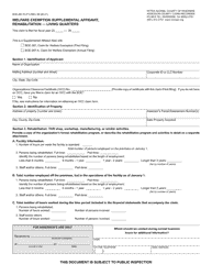 Document preview: Form BOE-267-R Welfare Exemption Supplemental Affidavit, Rehabilitation - Living Quarters - County of Riverside, California