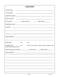 Form DS-252 Temporary Use Permit Application - City of Murrieta, California, Page 5