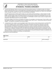 Document preview: Form PHS-6374 Intramural Training Agreement