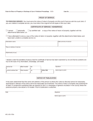 Form DC44 Order for Return of Property or Discharge of Lien in Forfeiture Proceedings - Michigan, Page 3