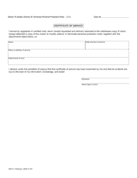 Form CC379 Motion to Modify, Extend, or Terminate Personal Protection Order - Michigan, Page 3