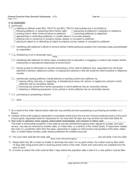 Form CC376 Personal Protection Order (Domestic Relationship) - Michigan, Page 2