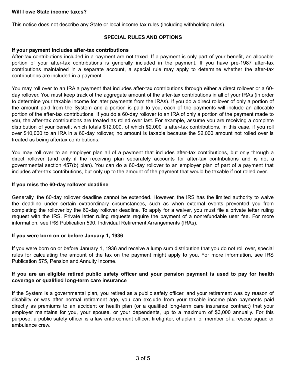 Form 222 T-Drop Account Distribution Request - Arkansas, Page 4
