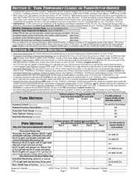 ADEC Form 18-0511 Underground Storage Tanks Operations Inspection Report - Alaska, Page 3