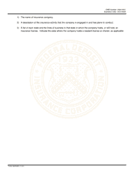 FDIC Form 6200/05 Interagency Charter and Federal Deposit Insurance Application, Page 10