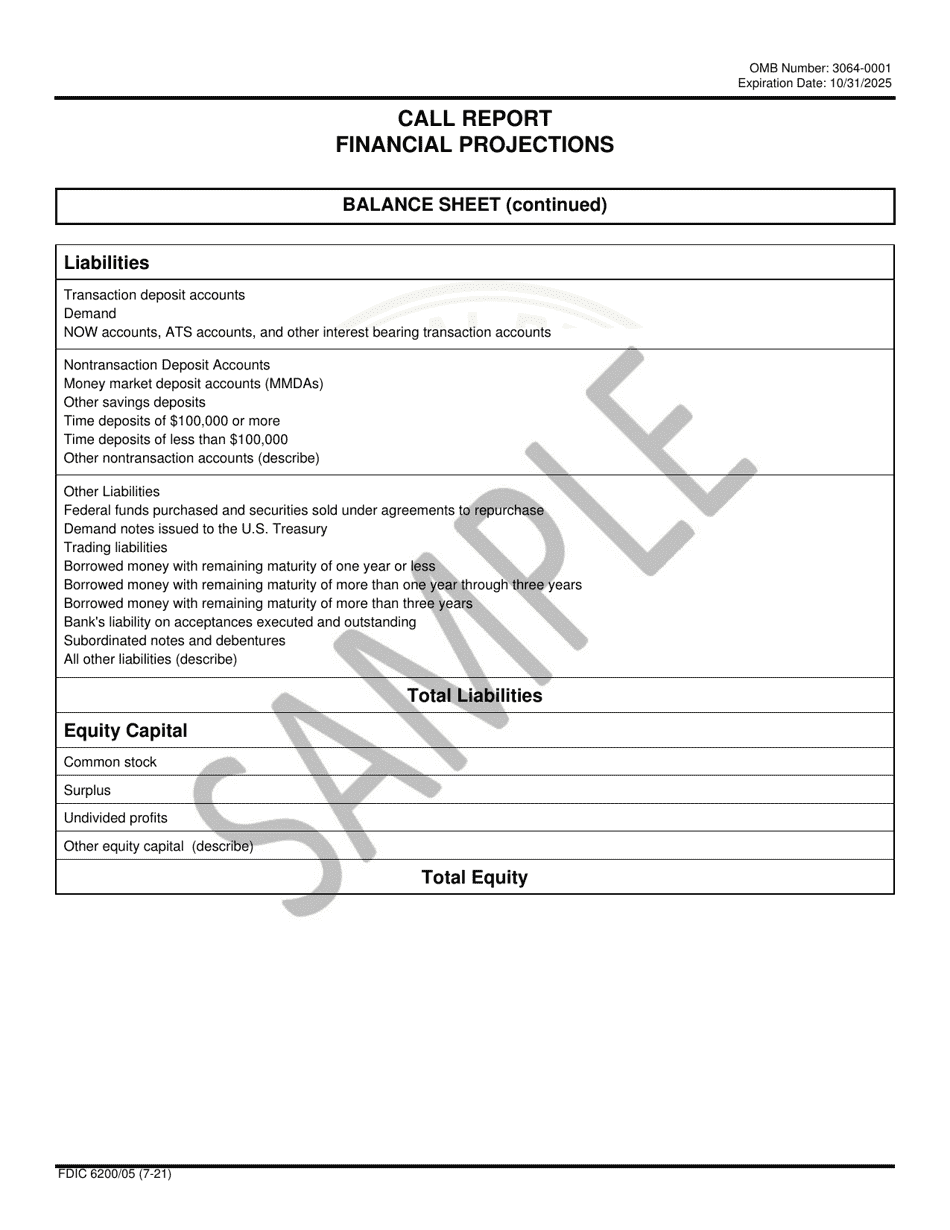 FDIC Form 6200 / 05 Interagency Charter and Federal Deposit Insurance Application, Page 23