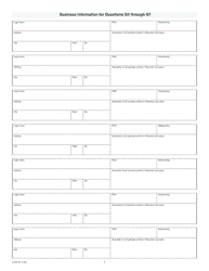 Form A-816 Nexus Questionnaire - Wisconsin, Page 7