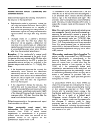 Instructions for Form 1CNP, IP-031 Composite Wisconsin Individual Income Tax Return for Nonresident Partners - Wisconsin, Page 3