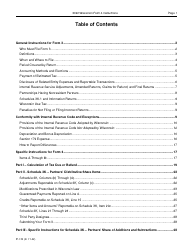 Document preview: Instructions for Form 3, IP-030 Wisconsin Partnership Return - Wisconsin