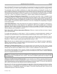 Instructions for Form 3, IP-030 Wisconsin Partnership Return - Wisconsin, Page 24