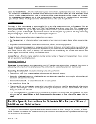 Instructions for Form 3, IP-030 Wisconsin Partnership Return - Wisconsin, Page 28