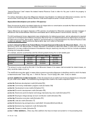 Instructions for Form 3, IP-030 Wisconsin Partnership Return - Wisconsin, Page 31