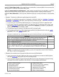 Instructions for Form 3, IP-030 Wisconsin Partnership Return - Wisconsin, Page 34