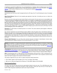 Instructions for Form 3, IP-030 Wisconsin Partnership Return - Wisconsin, Page 4