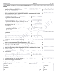 Form 3 (IP-030) Wisconsin Partnership Return - Sample - Wisconsin, Page 4