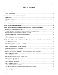 Instructions for Form IP-032 Schedule 3K-1 Partner&#039;s Share of Income, Deductions, Credits, Etc. - Wisconsin