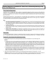 Instructions for Form IP-032 Schedule 3K-1 Partner&#039;s Share of Income, Deductions, Credits, Etc. - Wisconsin, Page 23