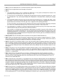 Instructions for Form IP-032 Schedule 3K-1 Partner&#039;s Share of Income, Deductions, Credits, Etc. - Wisconsin, Page 6