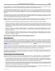 Instructions for Form IP-032 Schedule 3K-1 Partner&#039;s Share of Income, Deductions, Credits, Etc. - Wisconsin, Page 8