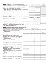 Form PW-U (IC-006) Underpayment of Estimated Withholding Tax by Pass-Through Entities - Wisconsin, Page 2