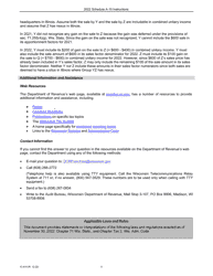 Instructions for Form IC-308 Schedule A-10 Wisconsin Apportionment Percentage for Interstate Pipeline Companies - Wisconsin, Page 5