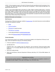 Instructions for Form IC-302 Schedule A-04 Wisconsin Apportionment Percentage for Interstate Telecommunications Companies - Wisconsin, Page 8