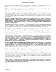 Instructions for Form IC-305 Schedule A-07 Wisconsin Apportionment Percentage for Interstate Air Carriers - Wisconsin, Page 2