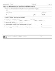 Form IC-234 Schedule CM Community Rehabilitation Program Credit - Wisconsin, Page 2