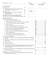 Form IC-308 Schedule A-10 Wisconsin Apportionment Percentage for Interstate Pipeline Companies - Wisconsin, Page 2