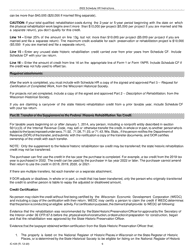 Instructions for Form IC-034 Schedule HR Wisconsin Historic Rehabilitation Credits - Wisconsin, Page 6