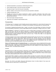 Instructions for Form IC-306 Schedule A-08 Wisconsin Apportionment Percentage for Broadcasters - Wisconsin, Page 2