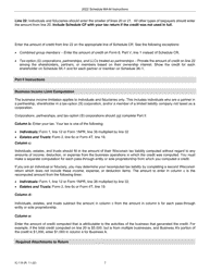 Instructions for Form IC-016 Schedule MA-M Wisconsin Manufacturing Credit - Wisconsin, Page 7