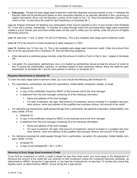 Instructions for Form IC-039 Schedule VC Angel Investment Credit and Early Stage Seed Investment Credit - Wisconsin, Page 4