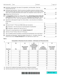 Form IC-015 Schedule MA-A Wisconsin Agricultural Credit - Wisconsin, Page 2