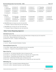 Scannable Forms Requiring Approval - Wisconsin, Page 2