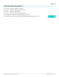 Scannable Forms Requiring Approval - Wisconsin, Page 3