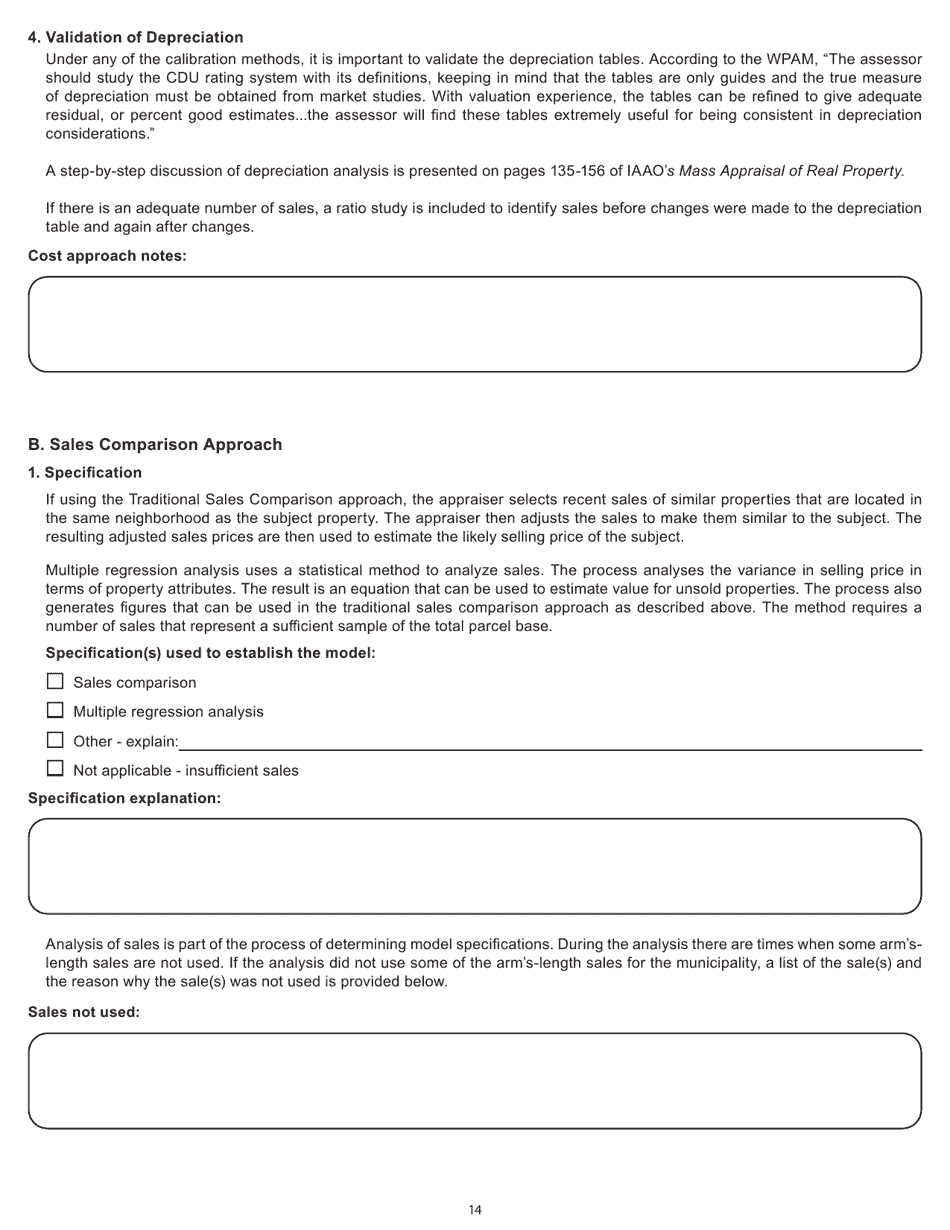 Form PR-800 Annual Assessment Report - Wisconsin, Page 14