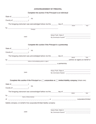 Form A-133 Surety Bond - Wisconsin, Page 2