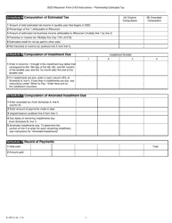 Instructions for Form 3-ES Wisconsin Partnership Estimated Tax Voucher - Wisconsin, Page 4