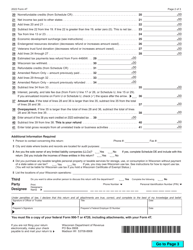 Form 4T (IC-002) Wisconsin Exempt Organization Business Franchise or Income Tax Return - Wisconsin, Page 2