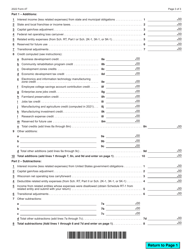 Form 4T (IC-002) Wisconsin Exempt Organization Business Franchise or Income Tax Return - Wisconsin, Page 3