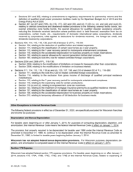 Instructions for Form 4T, IC-002 Wisconsin Exempt Organization Business Franchise or Income Tax Return - Wisconsin, Page 13